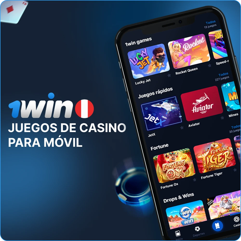 Casino en la aplicación 1win