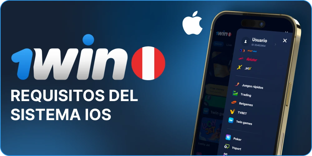 Requisitos de 1win para dispositivos iOS